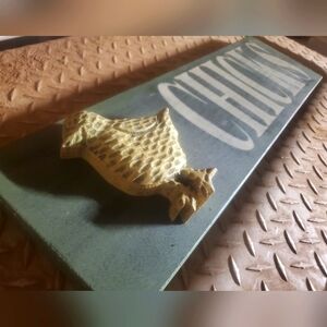 Wood 3d wall art Chicks